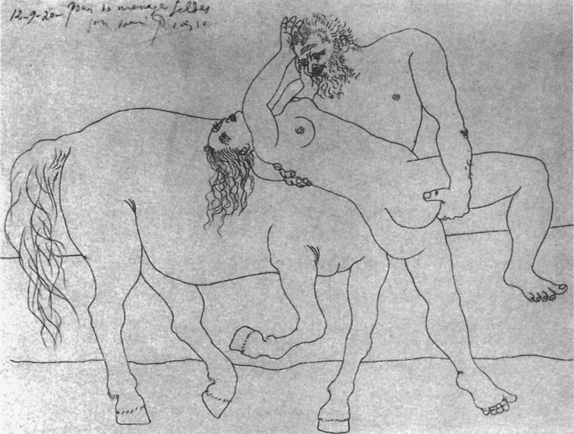 26. Несс и Деянира. 1920 26. Несс и Деянира. 1920