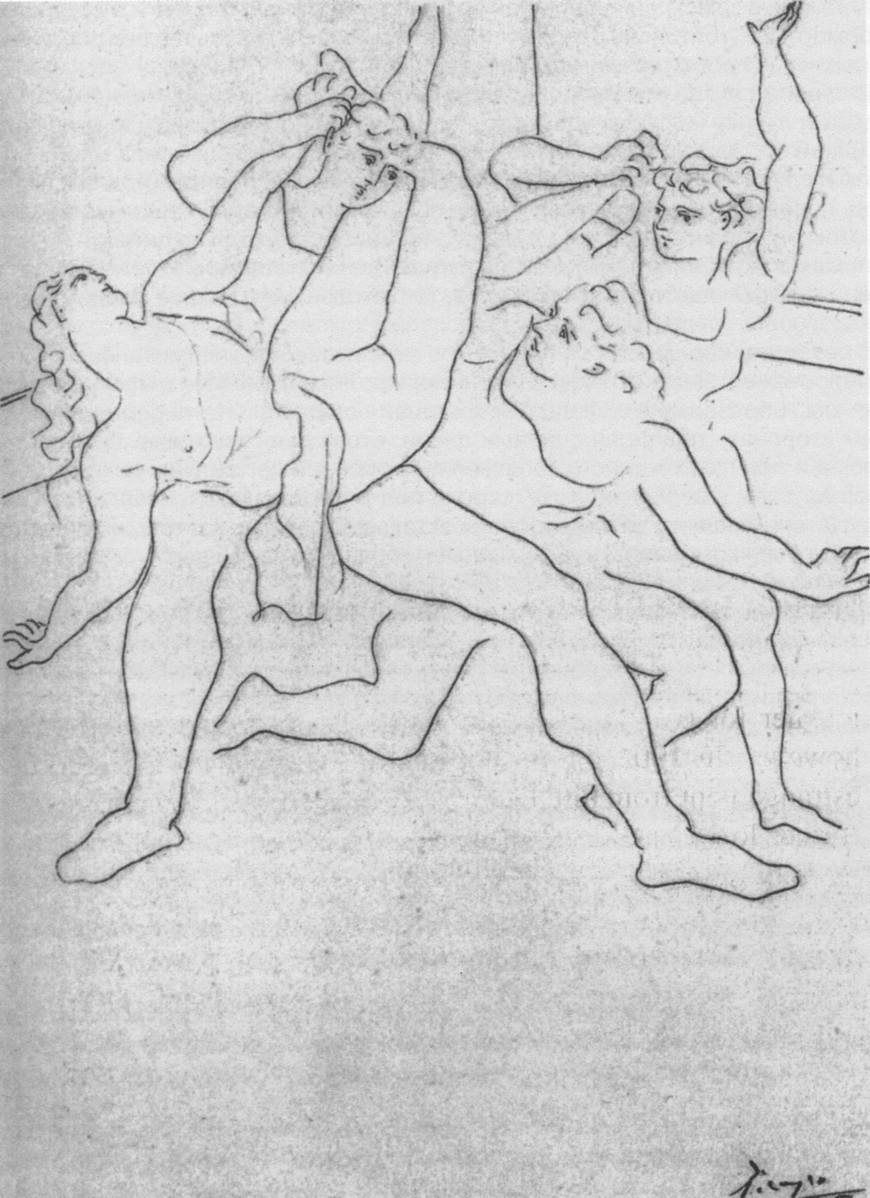 48. Балетная сцена. 1925 48. Балетная сцена. 1925