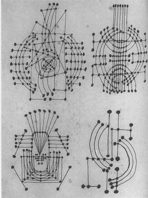 54, 55. Рисунки из серии «Созвездия». 1924 54, 55. Рисунки из серии «Созвездия». 1924