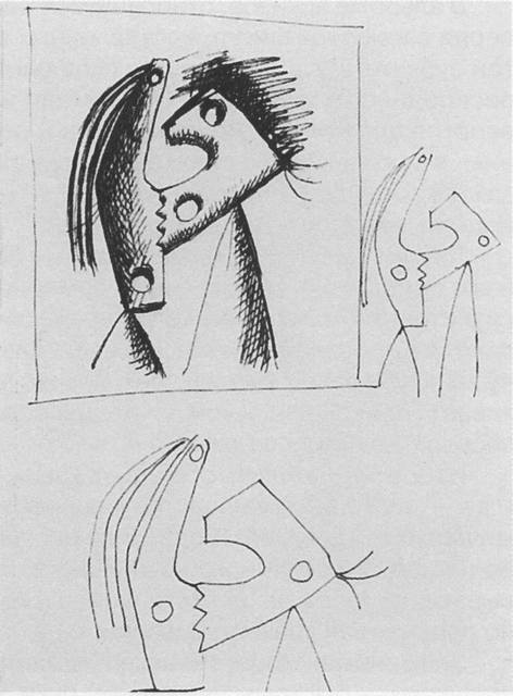 56, 57. Листы из альбома 21. 1928 56, 57. Листы из альбома 21. 1928