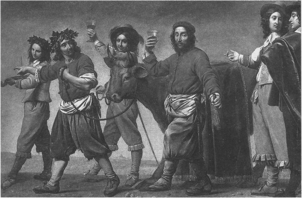 15. Мастер кортежей. Процессия с быком, или Праздник вина. Середина XVII в 15. Мастер кортежей. Процессия с быком, или Праздник вина. Середина XVII в