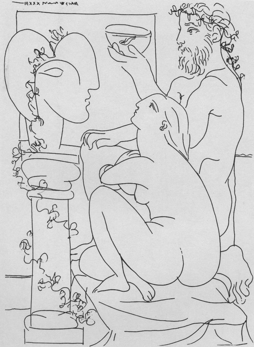 30. Сюита Воллара. Лист 44. 1933 30. Сюита Воллара. Лист 44. 1933