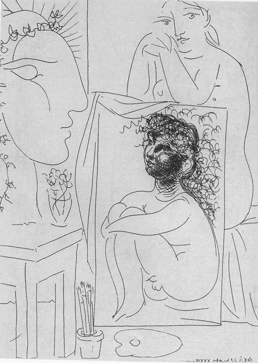 31. Сюита Воллара. Лист 43. 1933 31. Сюита Воллара. Лист 43. 1933