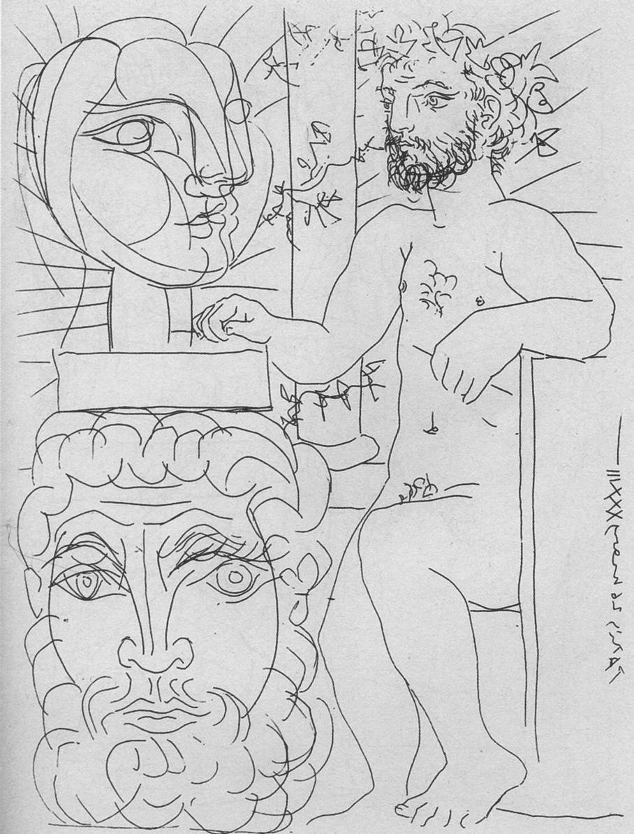 32. Сюита Воллара. Лист 48. 1933 32. Сюита Воллара. Лист 48. 1933