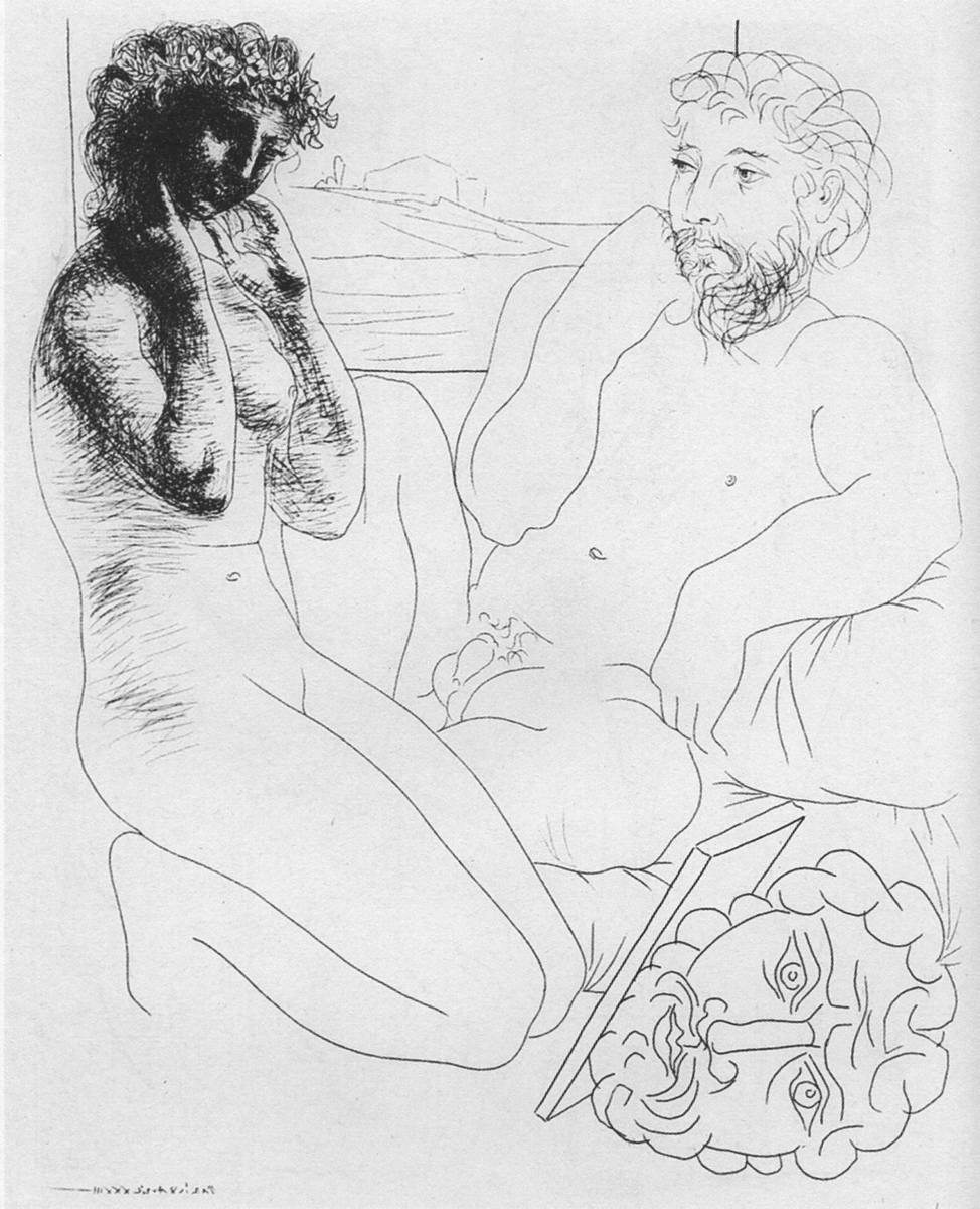 34. Сюита Воллара. Лист 69. 1933 34. Сюита Воллара. Лист 69. 1933