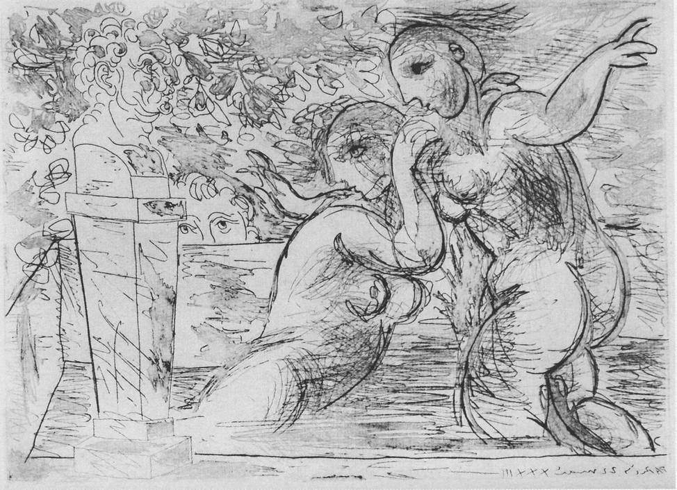 37. Сюита Воллара. Лист 14. 1933 37. Сюита Воллара. Лист 14. 1933