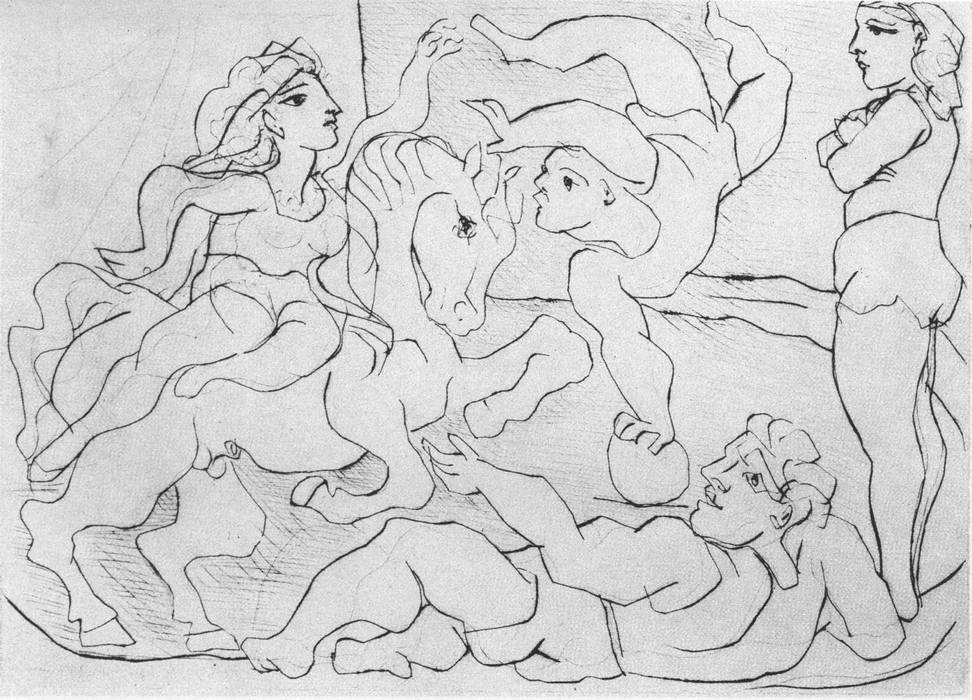 38. Сюита Воллара. Лист 17. 1933 38. Сюита Воллара. Лист 17. 1933