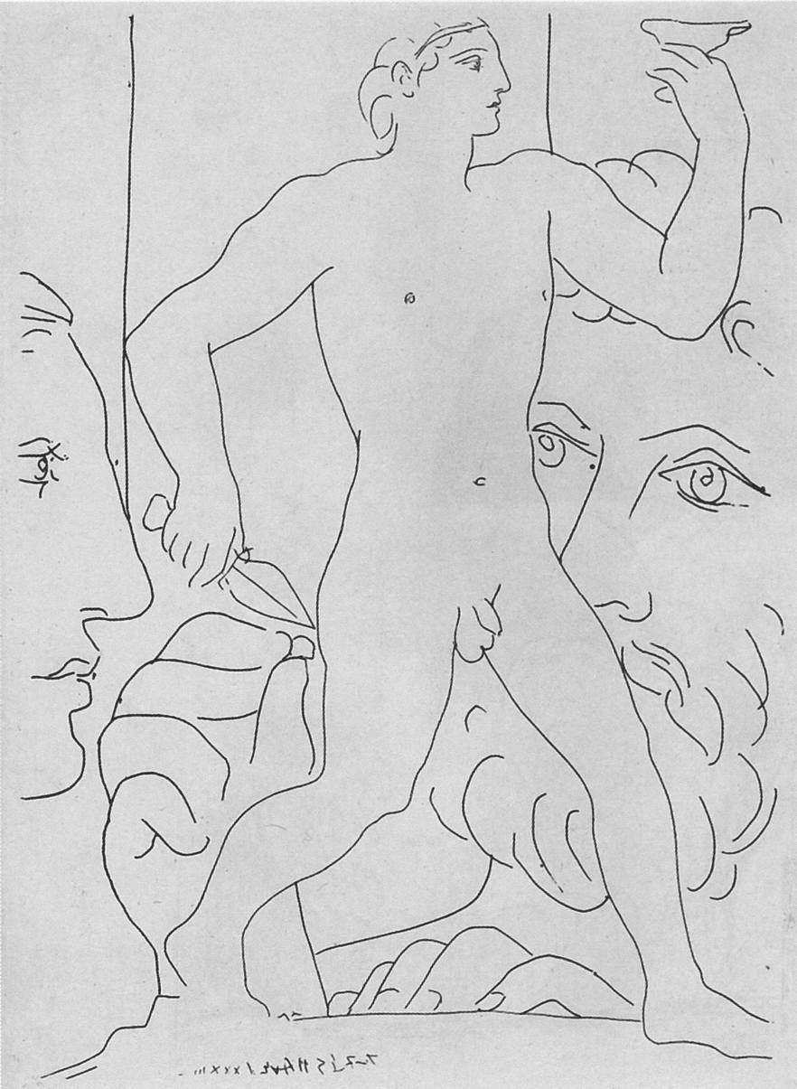 41. Сюита Воллара. Лист 70. 1933 41. Сюита Воллара. Лист 70. 1933