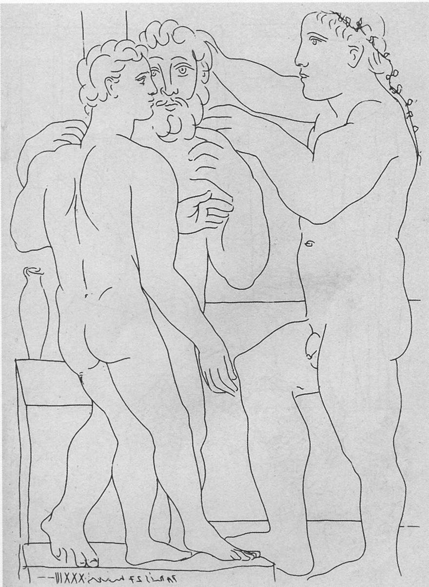 42. Сюита Воллара. Лист 52. 1933 42. Сюита Воллара. Лист 52. 1933