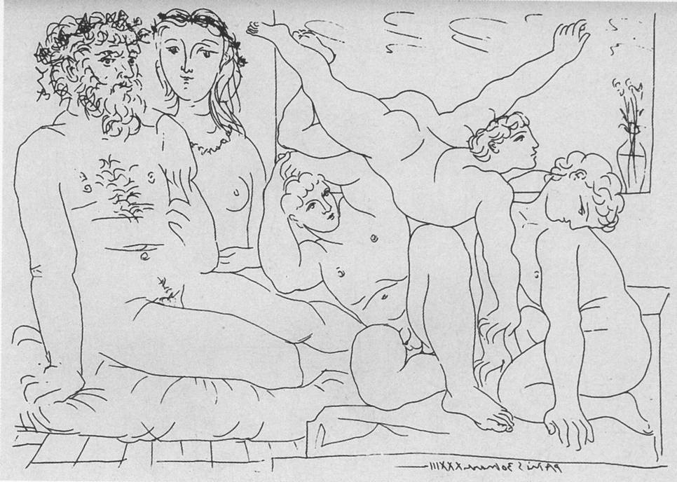 43. Сюита Воллара. Лист 54. 1933 43. Сюита Воллара. Лист 54. 1933