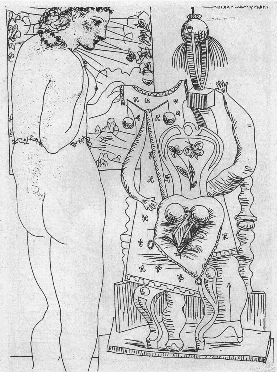 48. Сюита Воллара. Лист 74. 1933 48. Сюита Воллара. Лист 74. 1933