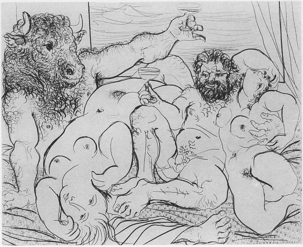 51. Сюита Воллара. Лист 85. 1933 51. Сюита Воллара. Лист 85. 1933