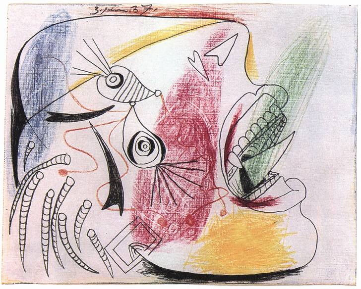 XII. Эскиз плачущих женщин. 3 июня 1937 XII. Эскиз плачущих женщин. 3 июня 1937