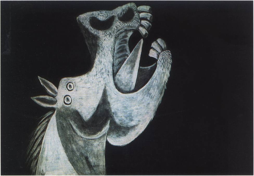 XIV. Голова лошади. Этюд к «Гернике». 2 мая 1937 XIV. Голова лошади. Этюд к «Гернике». 2 мая 1937