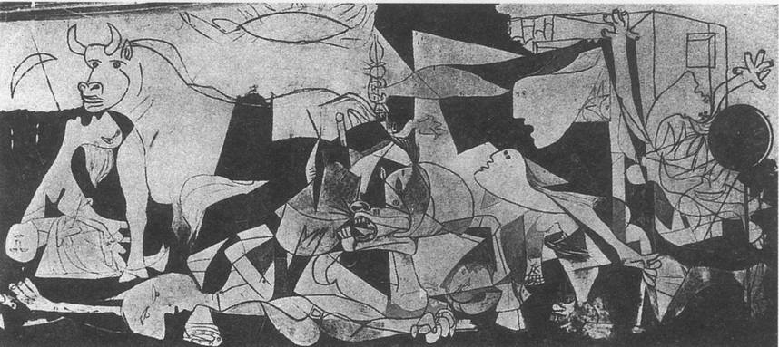 72. Герника. Этапы работы над картиной I-III. 1937. Фотографии 72. Герника. Этапы работы над картиной I-III. 1937. Фотографии