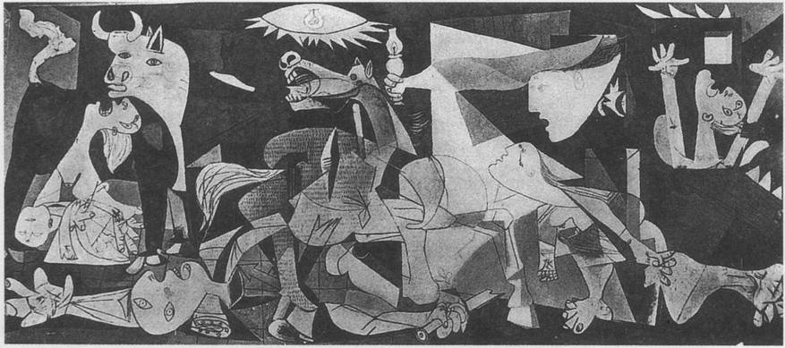 73. Герника. Этапы работы над картиной V—VII. 1937. фотографии 73. Герника. Этапы работы над картиной V—VII. 1937. фотографии