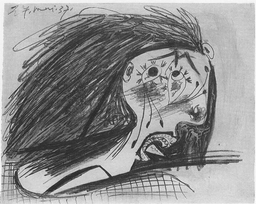 76. Этюд к «Гернике». 27 мая 1937 76. Этюд к «Гернике». 27 мая 1937