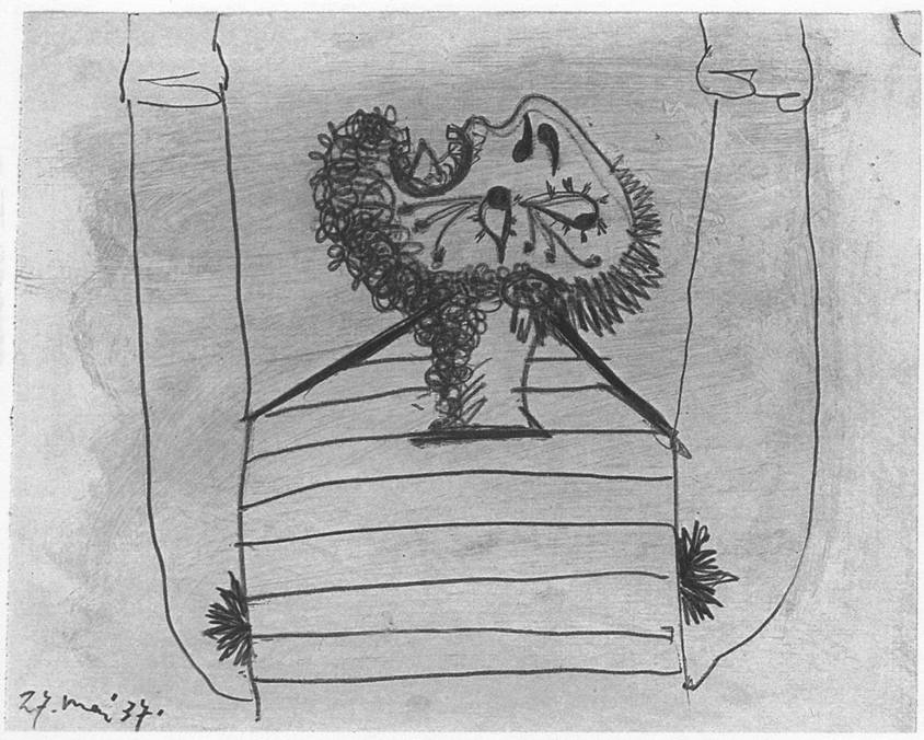 77. Этюд к «Гернике». 27 мая 1937 77. Этюд к «Гернике». 27 мая 1937