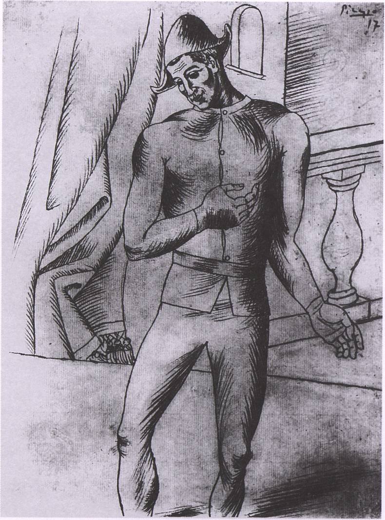 13. Раскланивающийся Арлекин. 1917 13. Раскланивающийся Арлекин. 1917