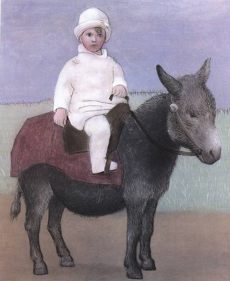 IV. Паоло на ослике. 1923 IV. Паоло на ослике. 1923