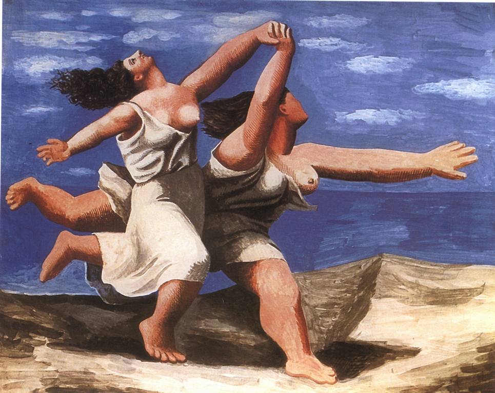 VII. Женщины, бегущие по пляжу (Бег). 1922 VII. Женщины, бегущие по пляжу (Бег). 1922