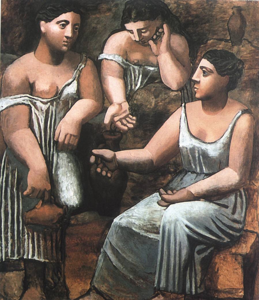 X. Три женщины у источника. 1921 X. Три женщины у источника. 1921