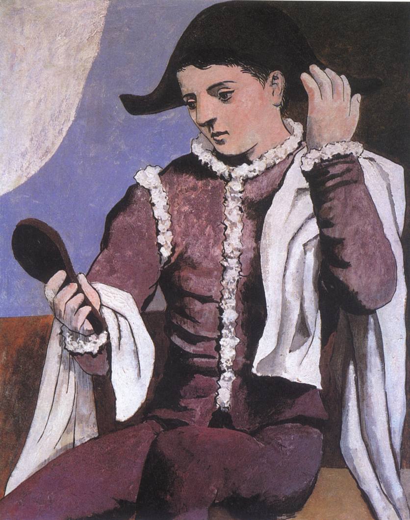 XIV. Арлекин с зеркалом. 1923 XIV. Арлекин с зеркалом. 1923