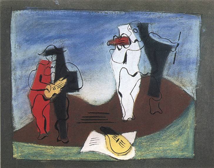 XIX. Этюд занавеса к балету «Меркурий». 1924 XIX. Этюд занавеса к балету «Меркурий». 1924