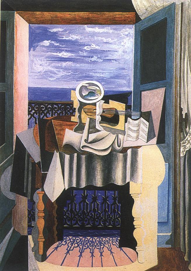 XXI. Натюрморт перед балконной дверью. 1919 XXI. Натюрморт перед балконной дверью. 1919