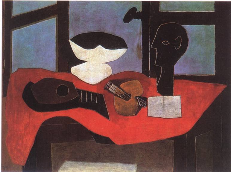 XXIII. Натюрморт с бюстом и палитрой. 1925 XXIII. Натюрморт с бюстом и палитрой. 1925