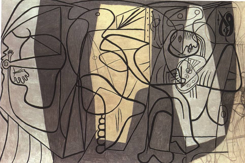 XXVIII. Художник и модель. 1926 XXVIII. Художник и модель. 1926