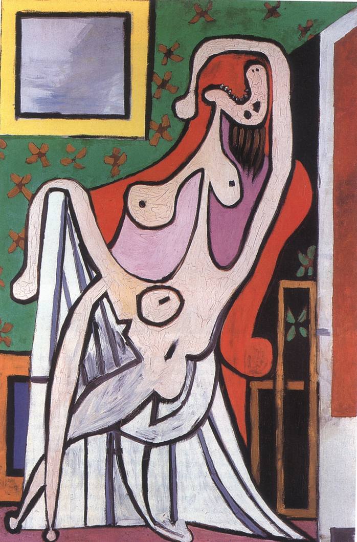 XXXI. Большая обнаженная в красном кресле. 1929 XXXI. Большая обнаженная в красном кресле. 1929