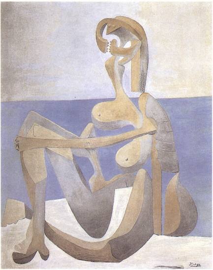 XXXV. Сидящая купальщица. 1930 XXXV. Сидящая купальщица. 1930