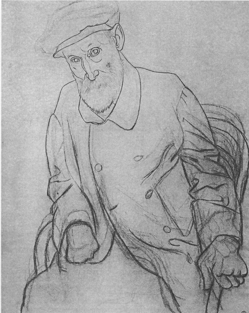 4. Портрет Огюста Ренуара. 1919-1920 4. Портрет Огюста Ренуара. 1919-1920