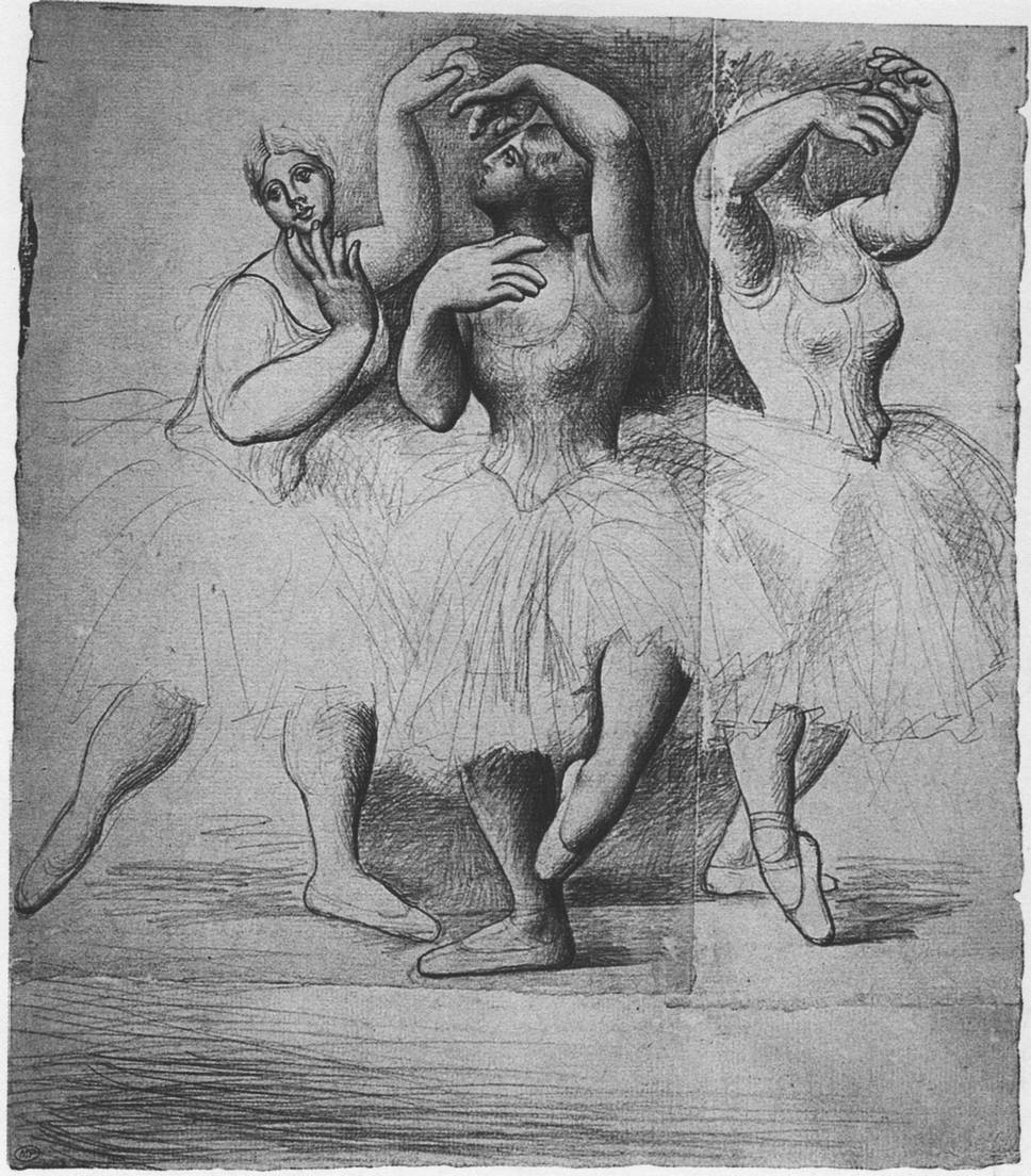 9. Три танцовщицы. 1919 9. Три танцовщицы. 1919