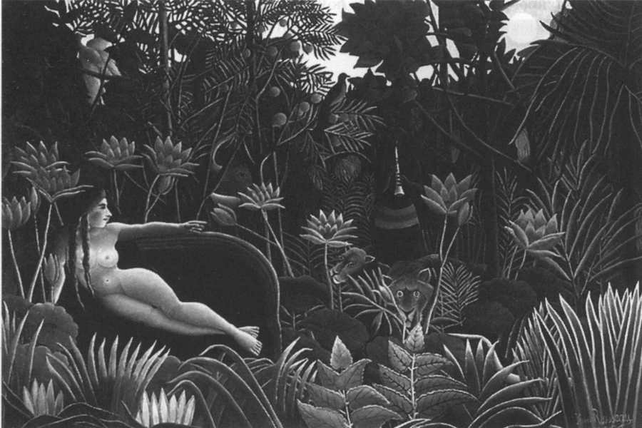 Анри Руссо. Мечта. 1910. Холст, масло, 80x117 Анри Руссо. Мечта. 1910. Холст, масло, 80x117