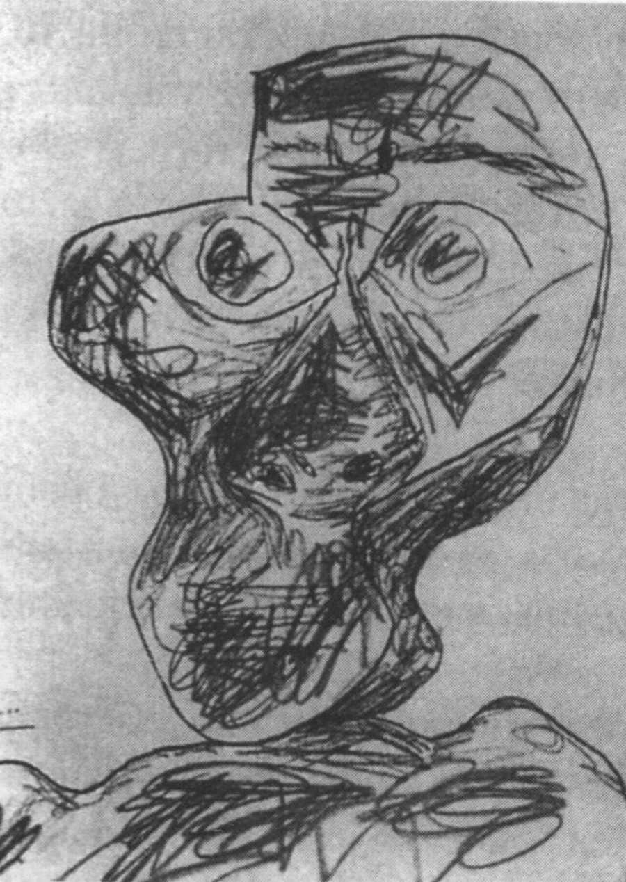 Головы (все четыре). Первая — карандаш, цветные карандаши, 26x20, вторая — карандаш, 22x20, третья — гуашь, 26x20, четвертая — карандаш, 26x20 Головы (все четыре). Первая — карандаш, цветные карандаши, 26x20, вторая — карандаш, 22x20, третья — гуашь, 26x20, четвертая — карандаш, 26x20