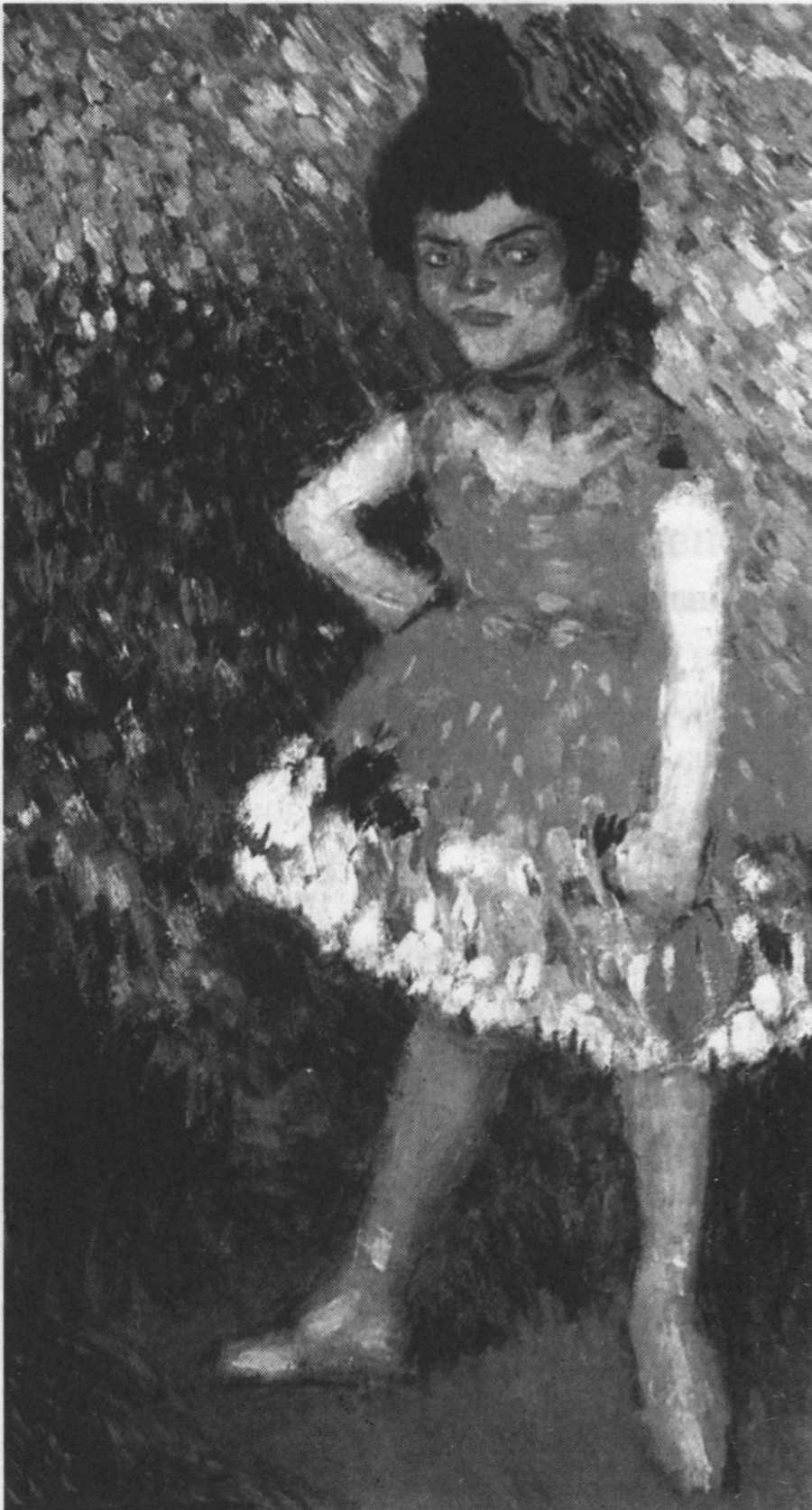 Карлица-танцовщица. 1901. Масло, 16x9 Карлица-танцовщица. 1901. Масло, 16x9