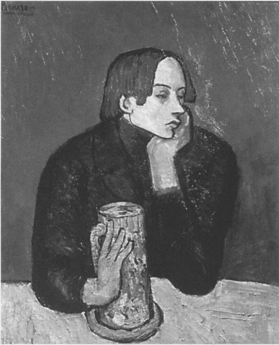 Поэт Сабартес (также известный как Le Block). 1901. Холст, масло, 32x26 Поэт Сабартес (также известный как Le Block). 1901. Холст, масло, 32x26