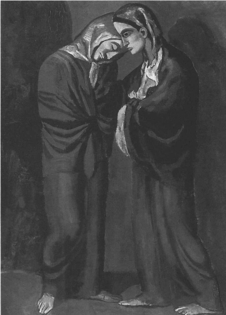 Две сестры. Барселона, 1902. Холст, масло, 59x39 Две сестры. Барселона, 1902. Холст, масло, 59x39