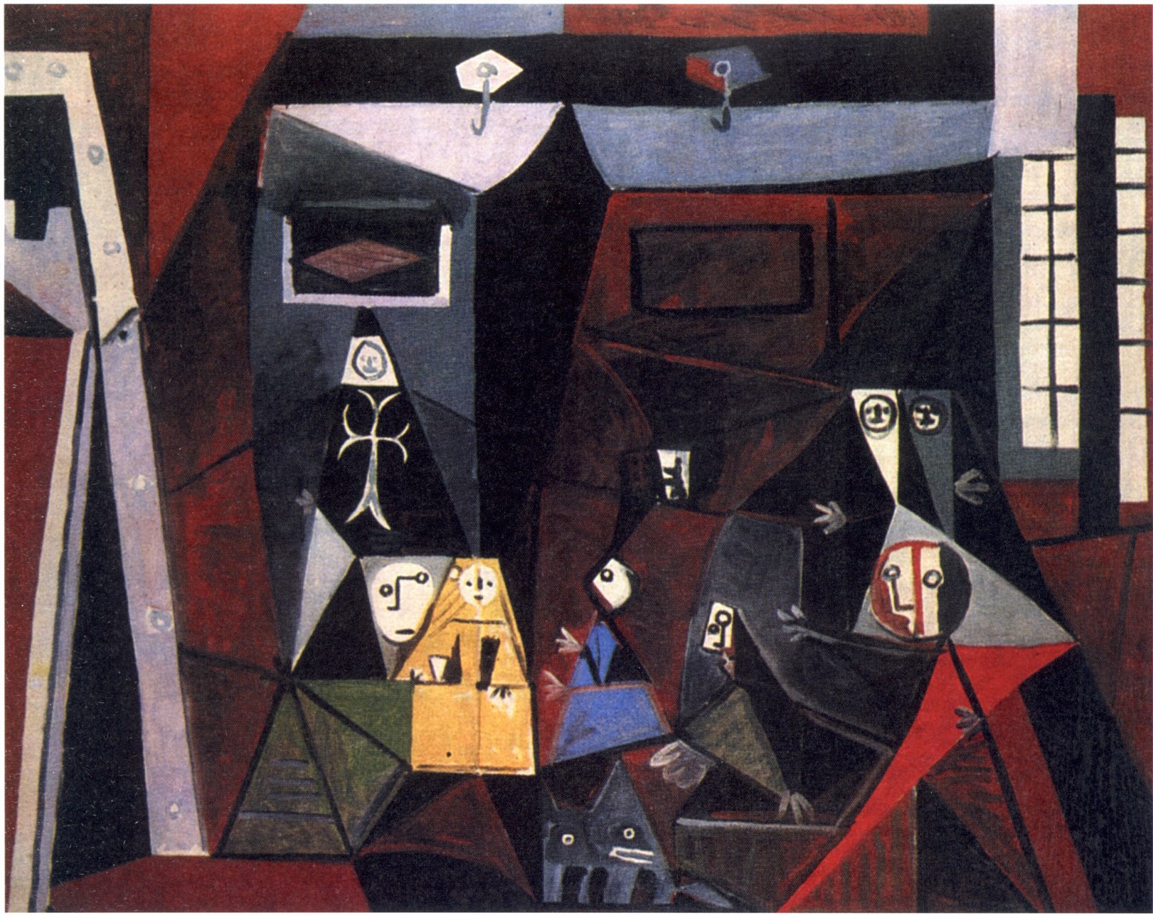 Пабло Пикассо. Менины (по Веласкесу). 1957. Музей Пикассо, Барселона. Инв. МРВ 70.466 Пабло Пикассо. Менины (по Веласкесу). 1957. Музей Пикассо, Барселона. Инв. МРВ 70.466