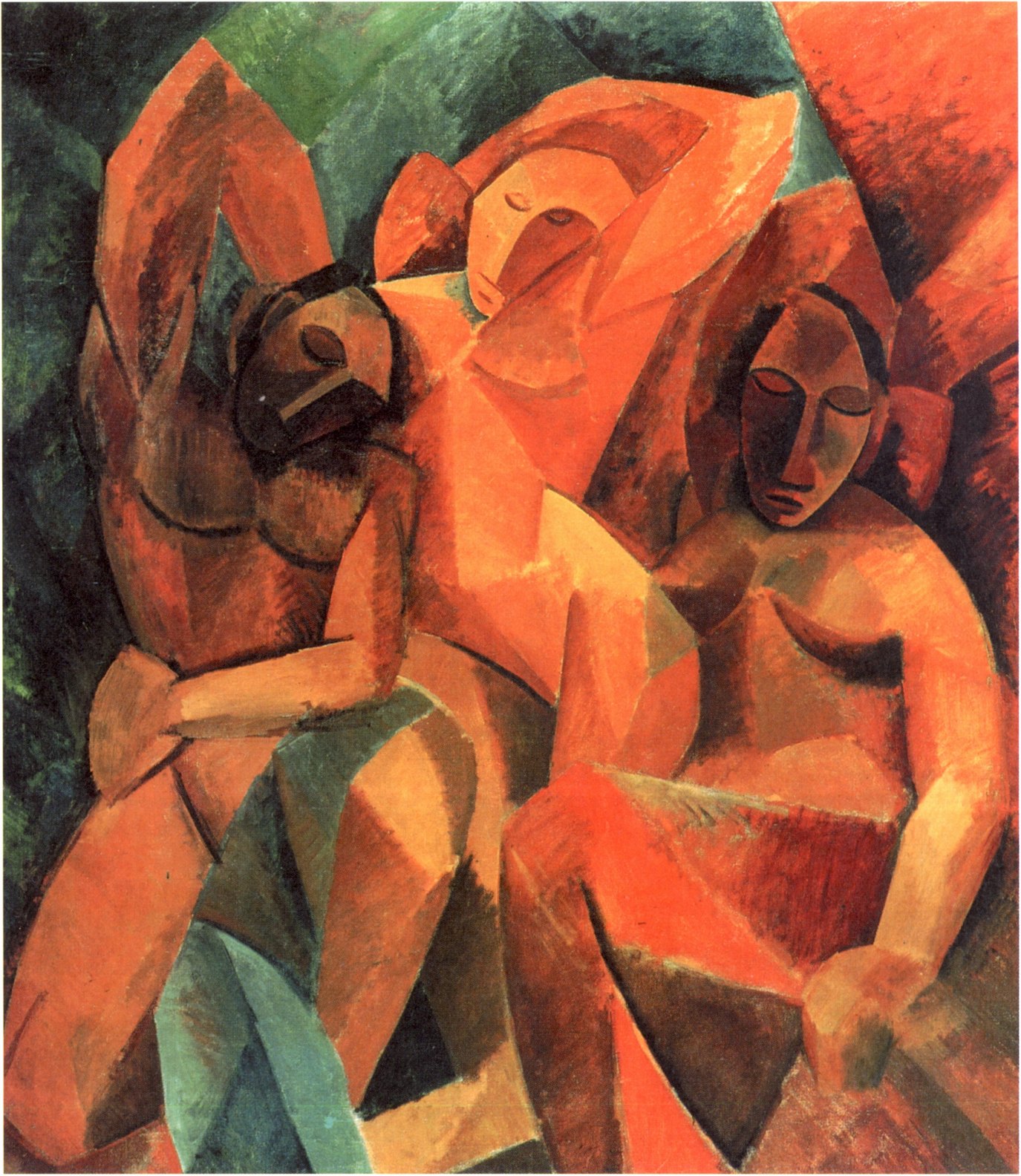 Пабло Пикассо. Три женщины 1908. Государственный Эрмитаж, С.-Петербург Пабло Пикассо. Три женщины 1908. Государственный Эрмитаж, С.-Петербург