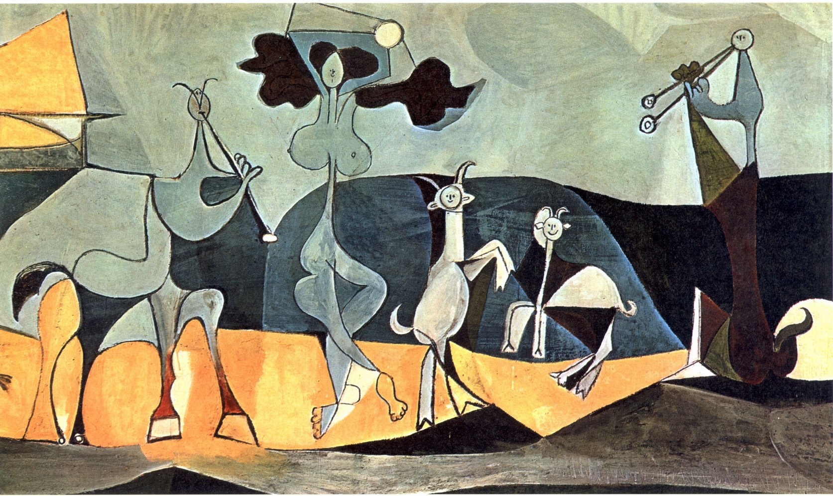 Пабло Пикассо. Радость жизни. 1946. Музей Пикассо, Антиб Пабло Пикассо. Радость жизни. 1946. Музей Пикассо, Антиб