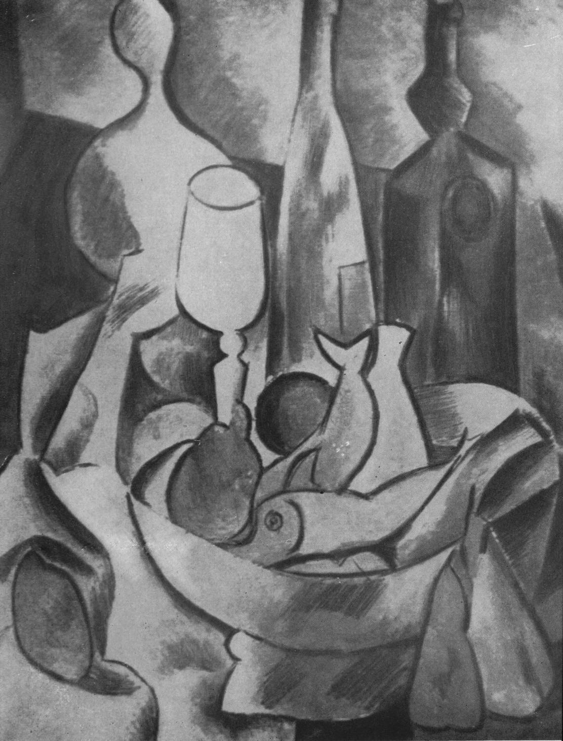 Рыбы и бутылки. 1909 Рыбы и бутылки. 1909