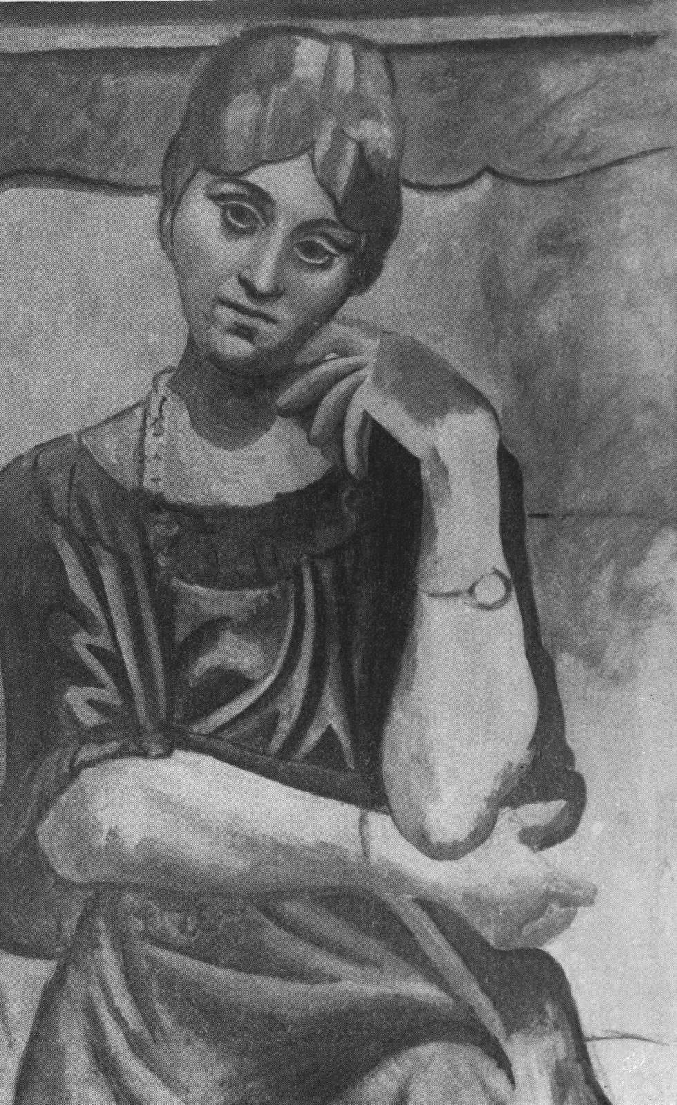 Портрет Ольги Хохловой, жены художника. 1930 Портрет Ольги Хохловой, жены художника. 1930