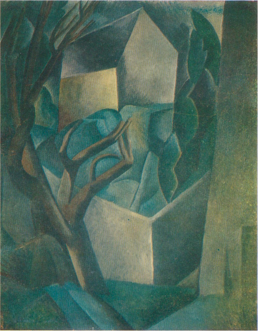 Домик в саду. 1908 Домик в саду. 1908