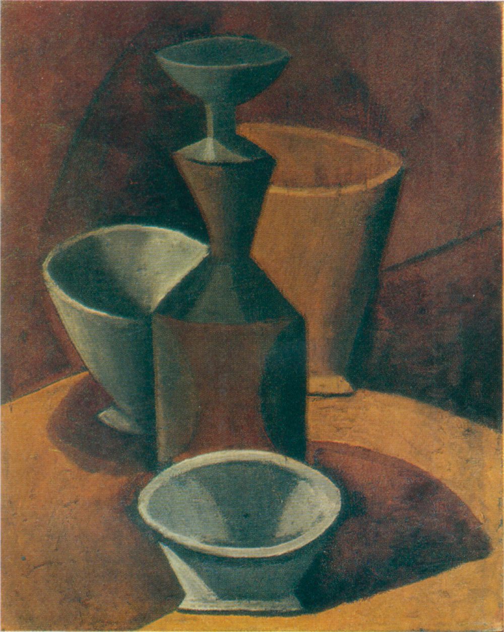 Бидон и миски. 1908 Бидон и миски. 1908