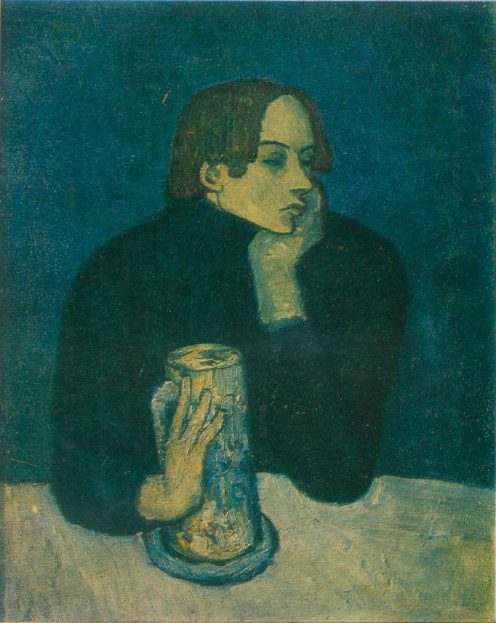 Портрет поэта Сабартеса. 1901 Портрет поэта Сабартеса. 1901