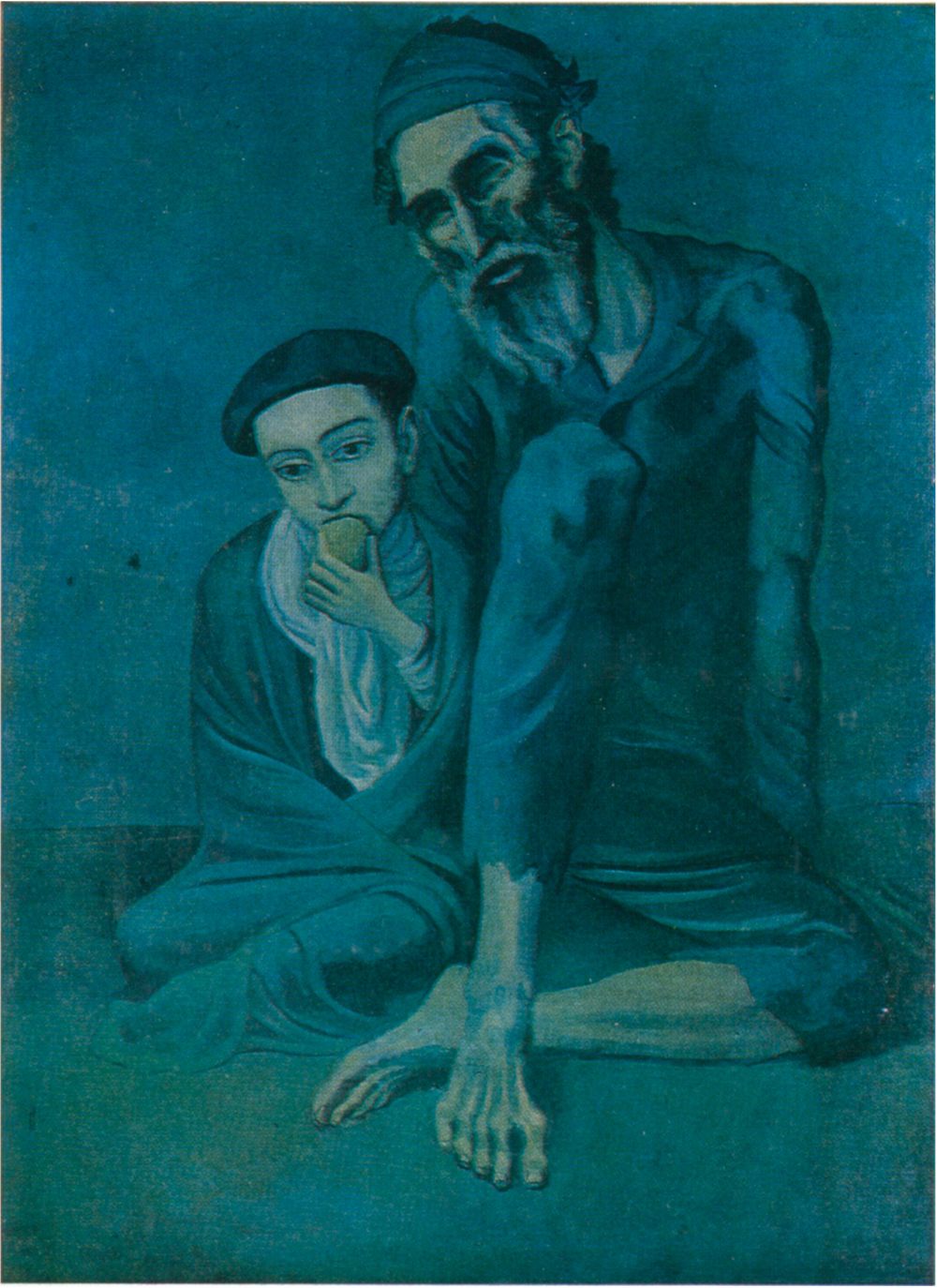 Старый нищий с мальчиком. 1903 Старый нищий с мальчиком. 1903