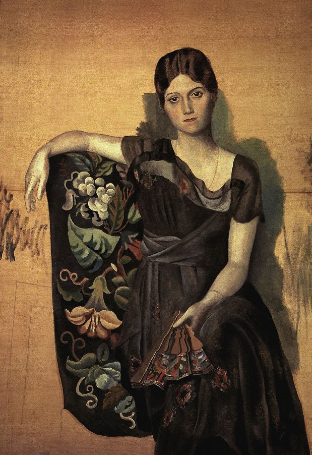 «Портрет Ольги в кресле» (Portrait d'Olga dans un fauteuil) (1917) «Портрет Ольги в кресле» (Portrait d'Olga dans un fauteuil) (1917)